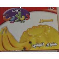 Noon Banana Jello 85 G
